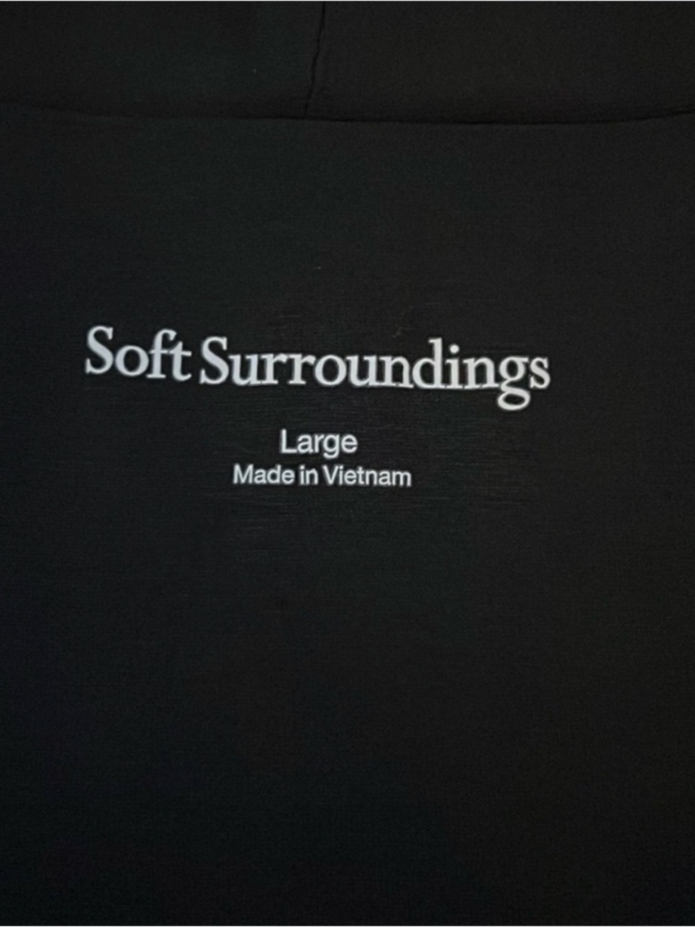 Soft Surroundings Agnes Long Sleeve Lined V-Neck Tee - Picture 5 of 7